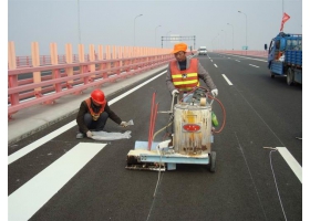 张掖市道路交通标线工程